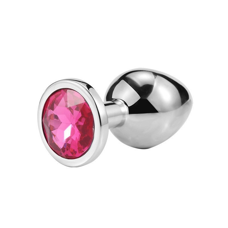 Plug Anal Metal SM — Juguete Íntimo Unisex en 14 Colores