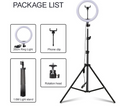 Kit Profesional Trípode con Aro de Luz LED