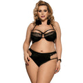 Lencería Babydoll Encaje Negro — Tallas Grandes M a 6XL