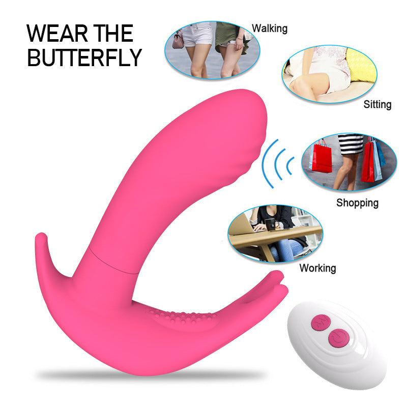 Vibrador Mariposa con Control Remoto — Estimulador Íntimo para Mujer