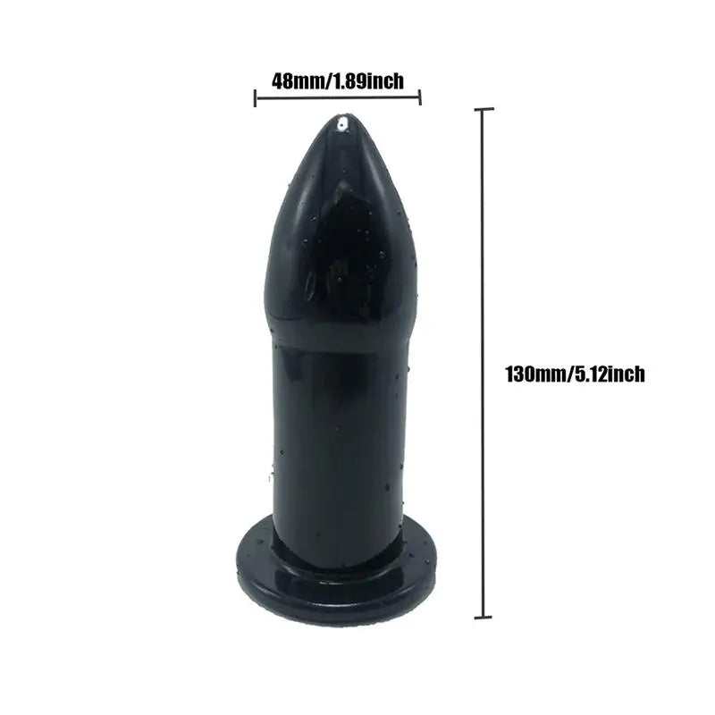 Plug Anal Hueco de Silicona — Expansor con Diseño Innovador