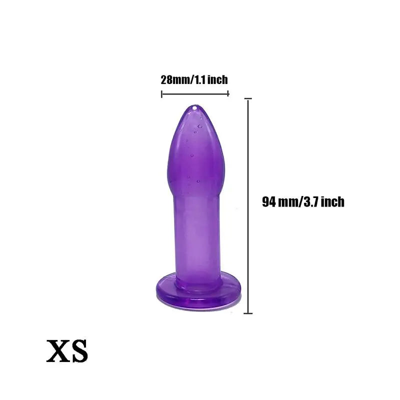 Plug Anal Hueco de Silicona — Expansor con Diseño Innovador