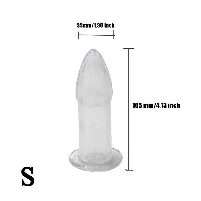 Plug Anal Hueco de Silicona — Expansor con Diseño Innovador