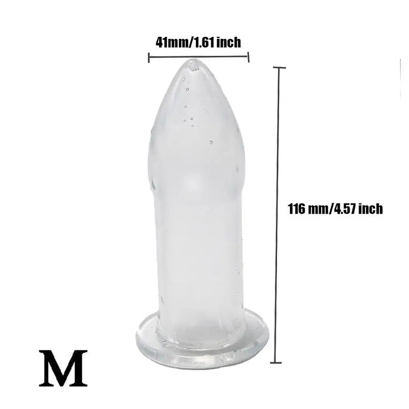 Plug Anal Hueco de Silicona — Expansor con Diseño Innovador
