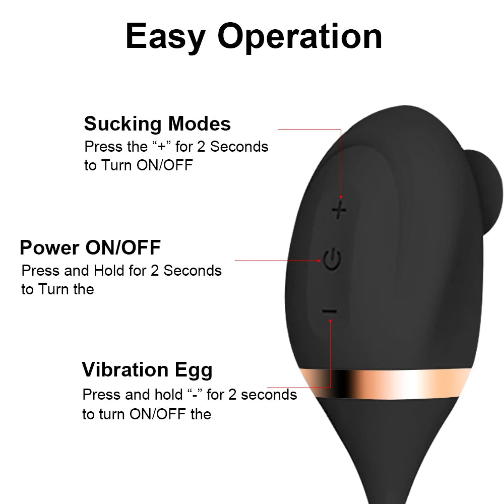 Vibrador Femenino 2 en 1 — Estimulador de Clítoris y Punto G