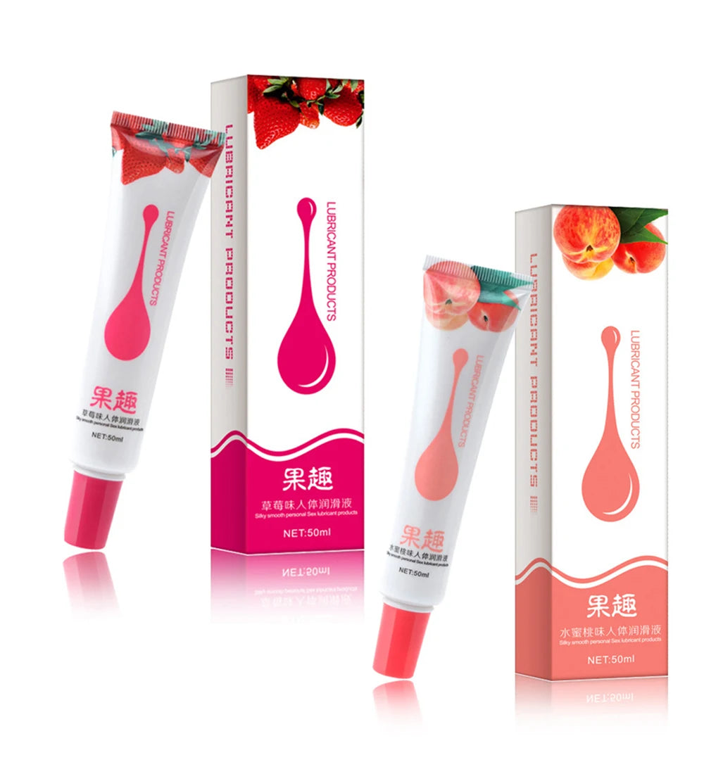 Lubricante Íntimo con Sabores 50ml — Base de Agua