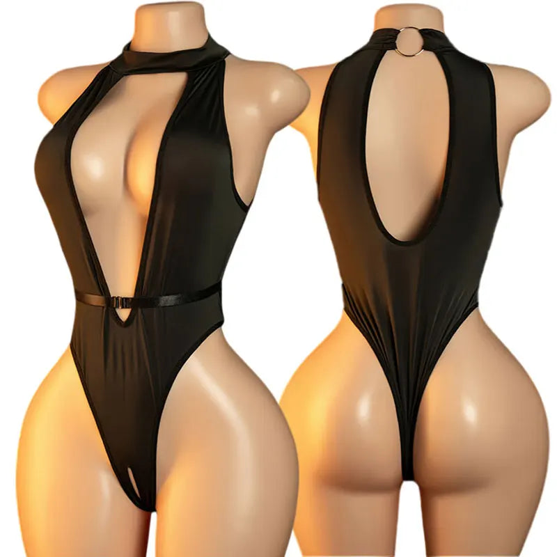 Bodysuit Sensual con Abertura — Lencería Atrevida