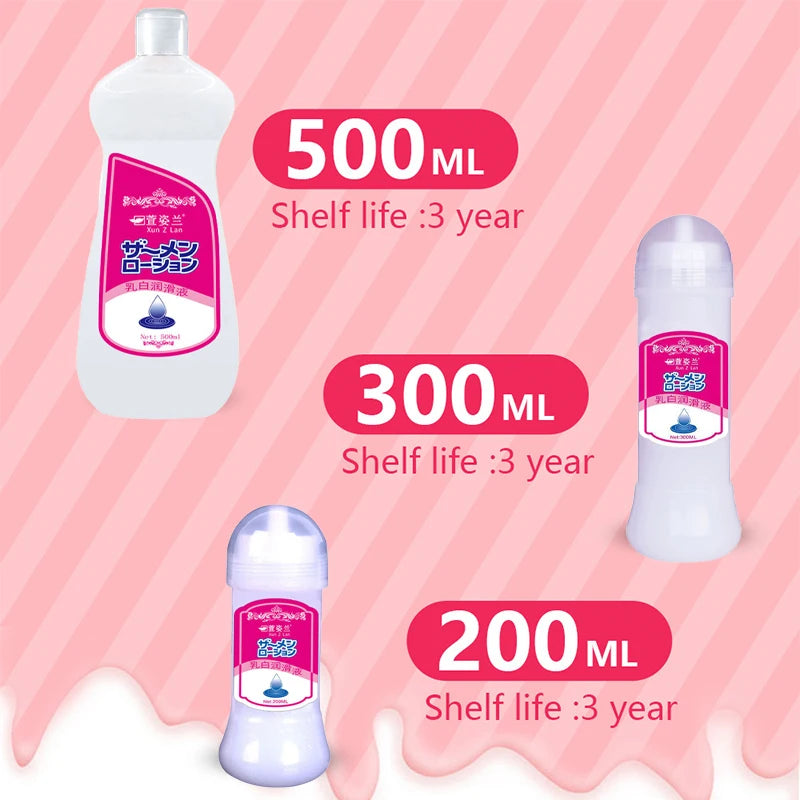 Lubricante Íntimo Viscoso Premium — 200ml, 300ml y 500ml