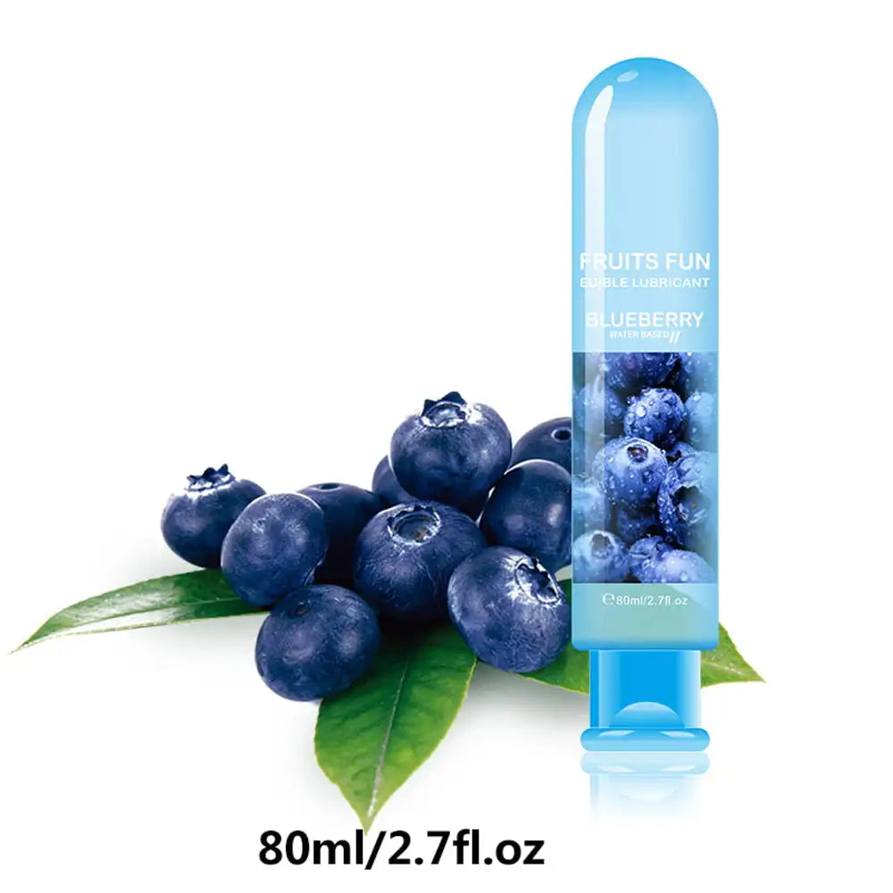Gel Lubricante Comestible con Sabores — Masaje Sensual