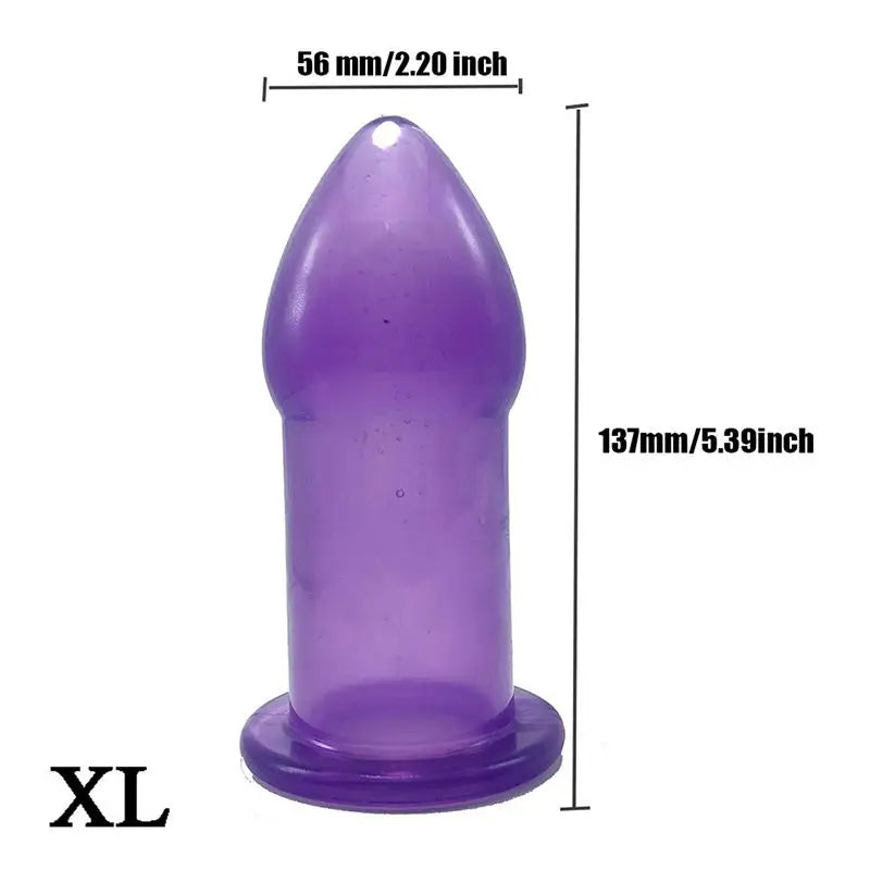 Plug Anal Hueco de Silicona — Expansor con Diseño Innovador