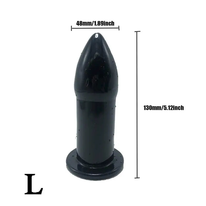 Plug Anal Hueco de Silicona — Expansor con Diseño Innovador