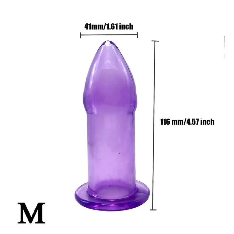 Plug Anal Hueco de Silicona — Expansor con Diseño Innovador