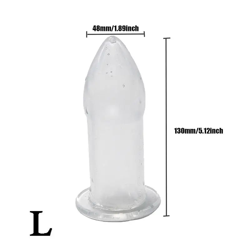 Plug Anal Hueco de Silicona — Expansor con Diseño Innovador