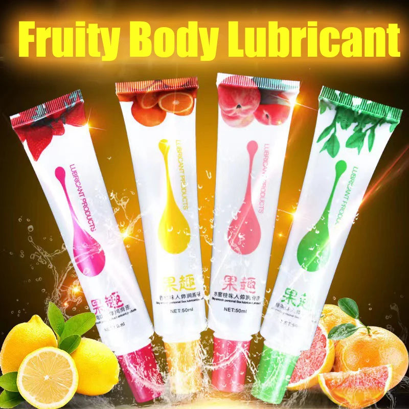 Lubricante Íntimo con Sabores 50ml — Base de Agua