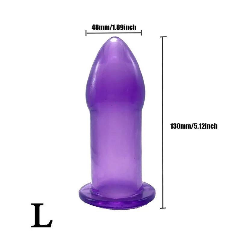 Plug Anal Hueco de Silicona — Expansor con Diseño Innovador