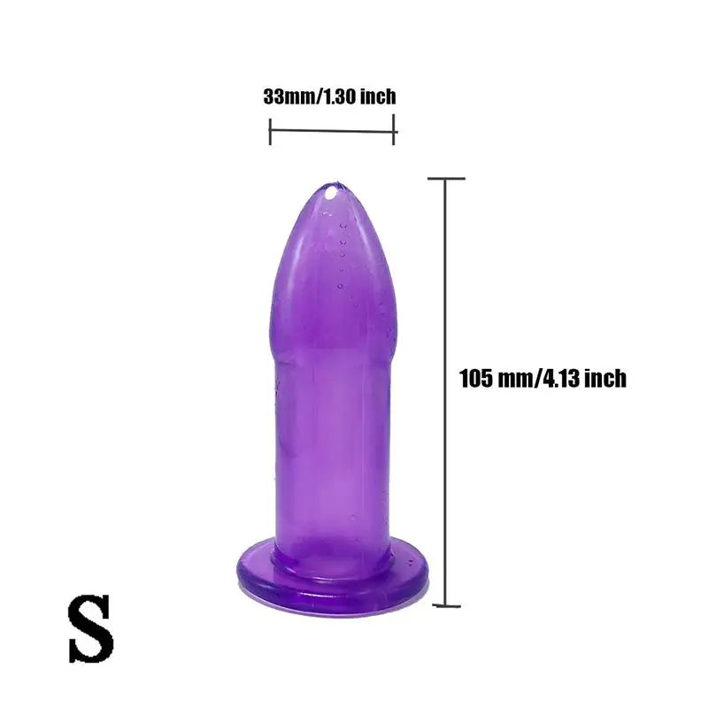 Plug Anal Hueco de Silicona — Expansor con Diseño Innovador