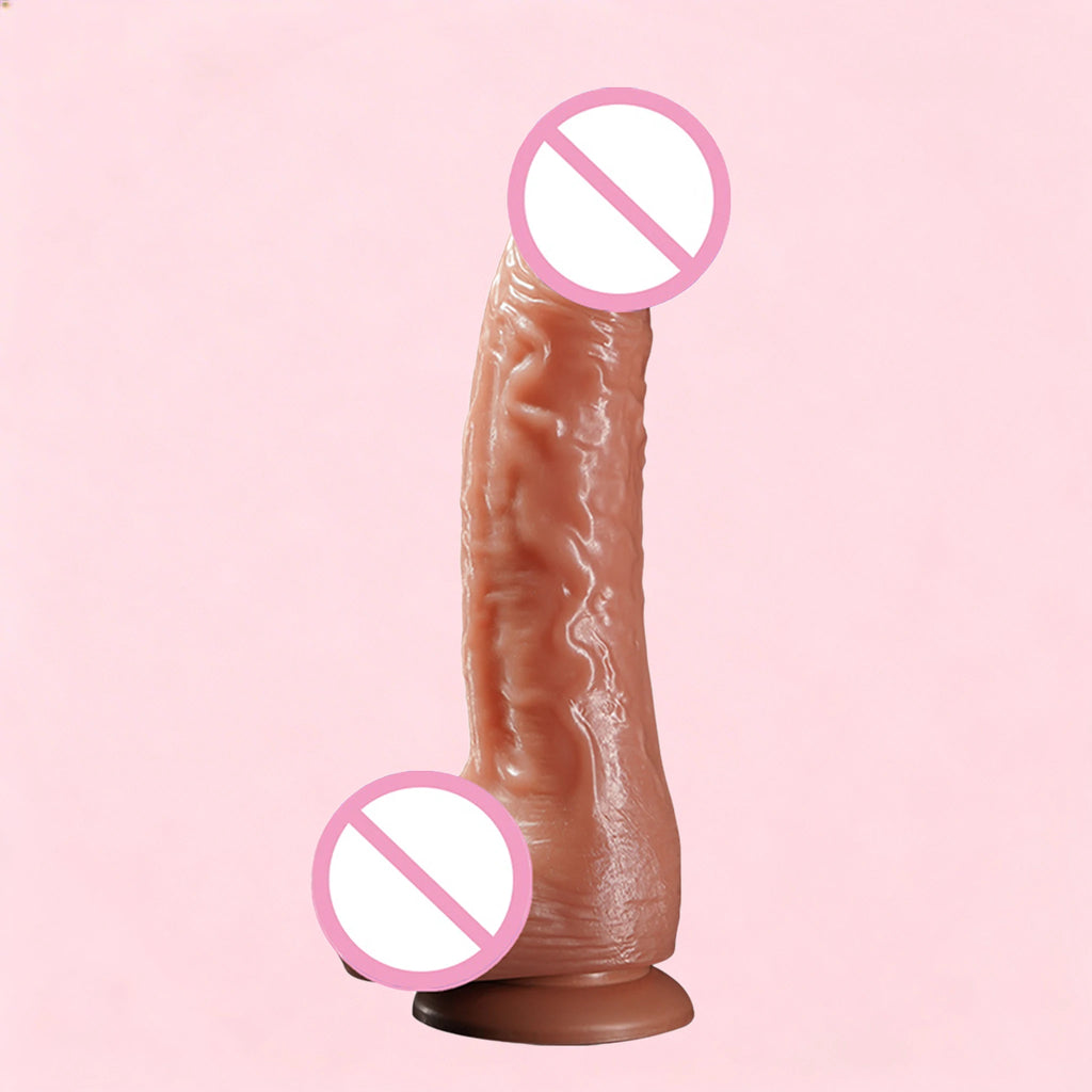 Dildo Realista con Ventosa — 4 Tallas Disponibles