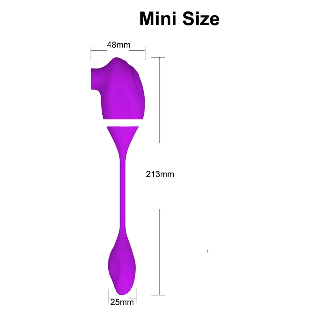 Vibrador Femenino 2 en 1 — Estimulador de Clítoris y Punto G